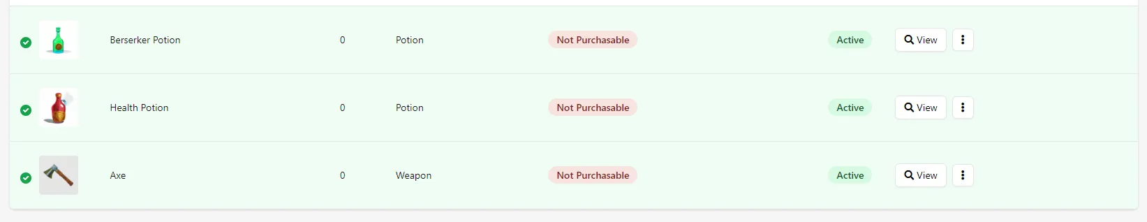 Selecting multiple Assets by their thumbnail checkboxes in the Asset Manager