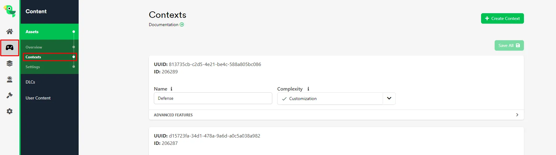 Configure a Loot Box Context